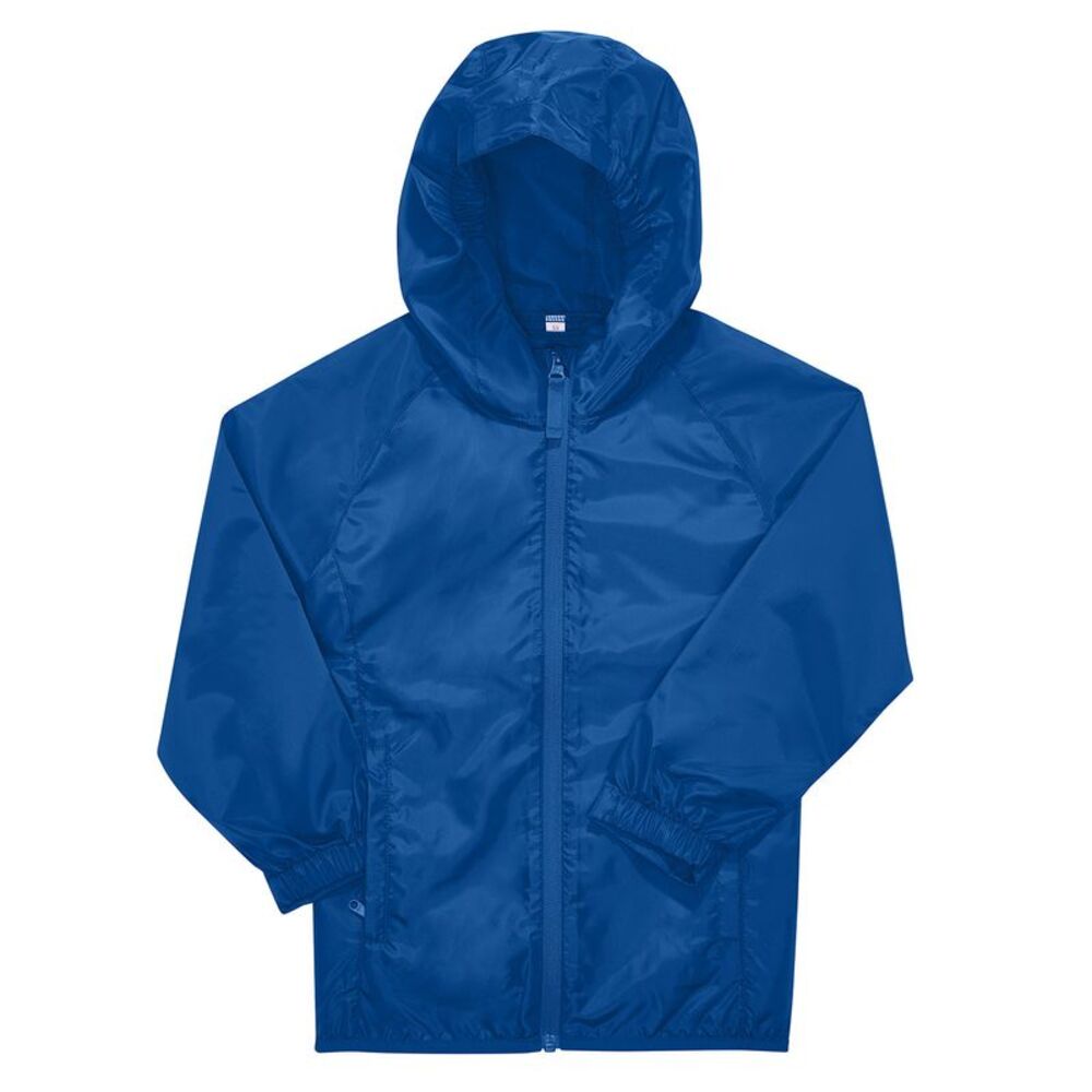 B&C Childrens/Kids #Reset Windbreaker / Royal Blue